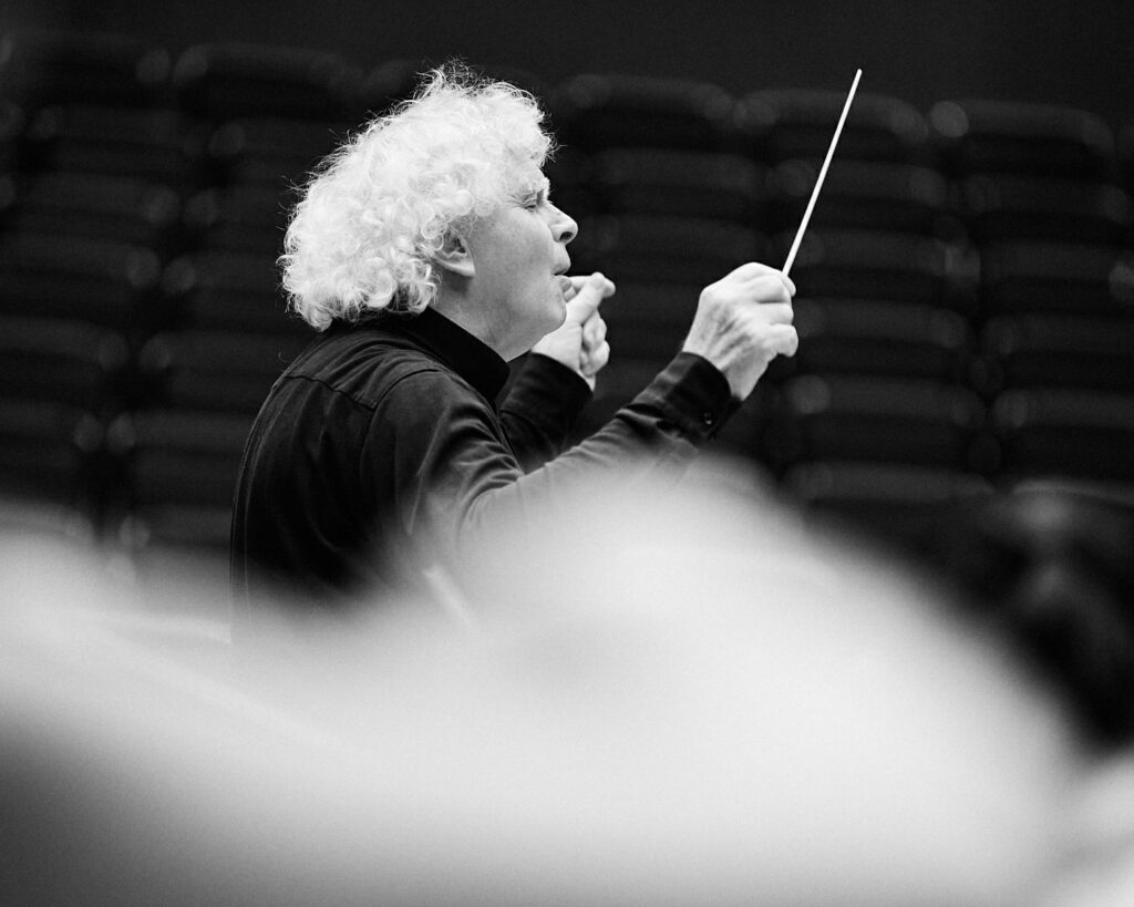 Simon Rattle Portrait
