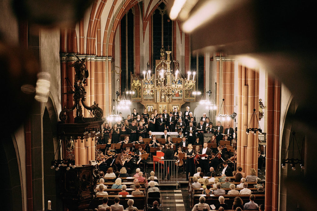 Collegium Musicum Universität Köln bei den Brühler Schlosskonzerten