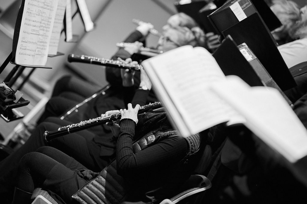 Collegium Musicum Universität Koeln beim Musizieren