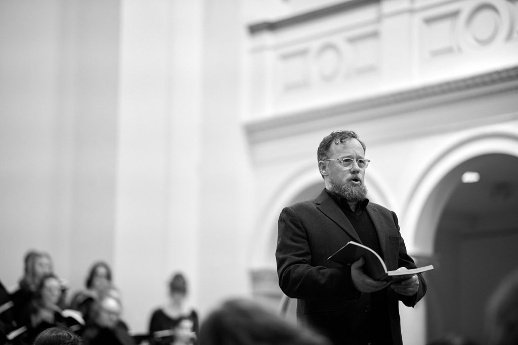 Collegium Musicum Universität Koeln beim Musizieren