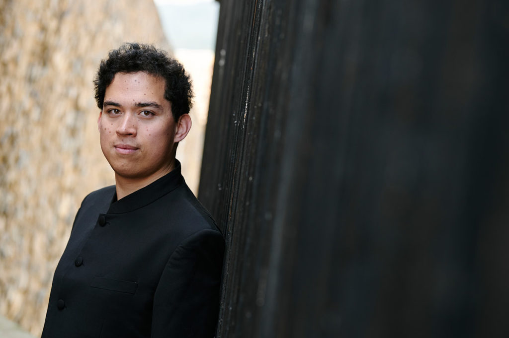 Berthold Schindler am Haus