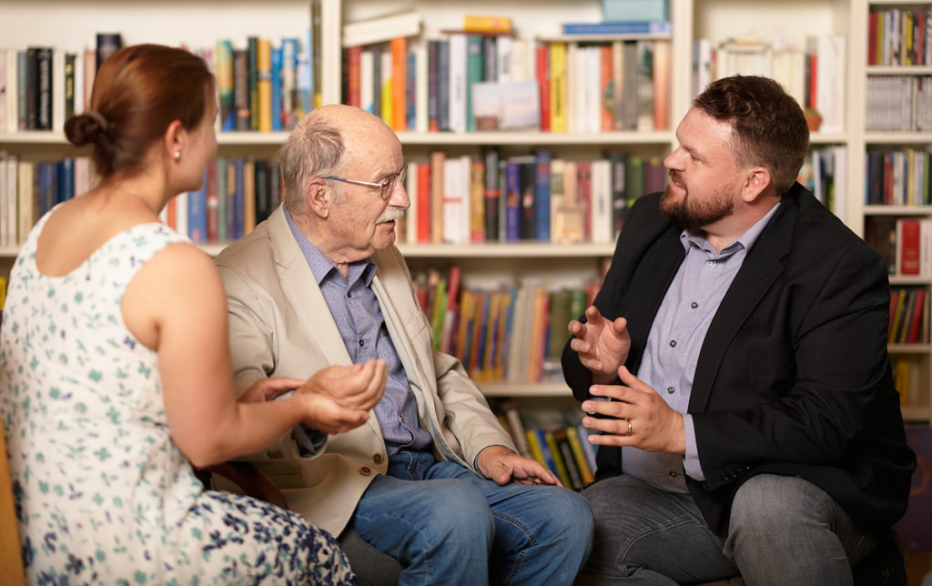 Christoph Mohr im Pflegeheim