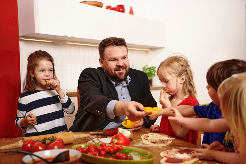 Christoph Mohr setzt sich für Kinder ein und gesunde Ernährung
