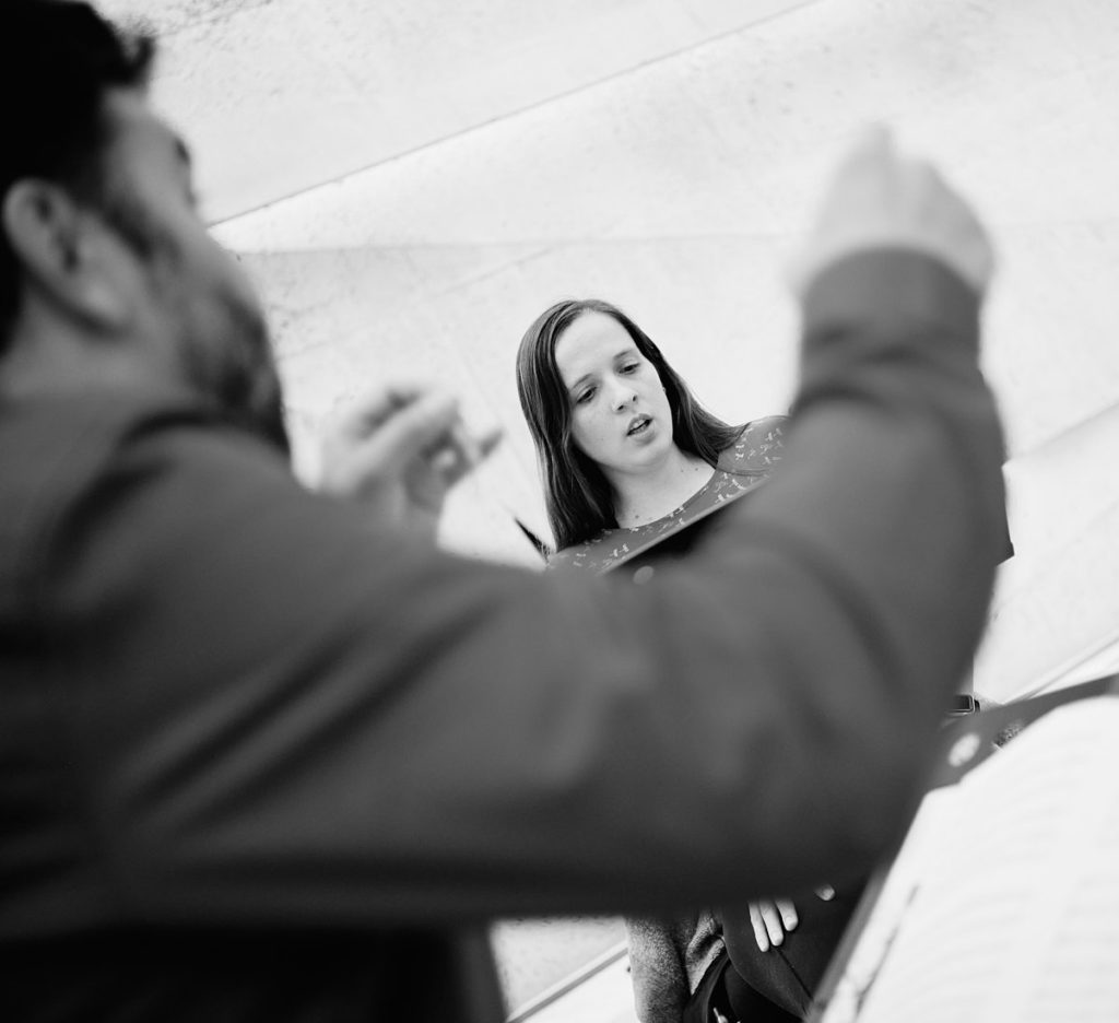 Ensemble Vodeon im Konzerthaus Blaibach bei CD-Produktion