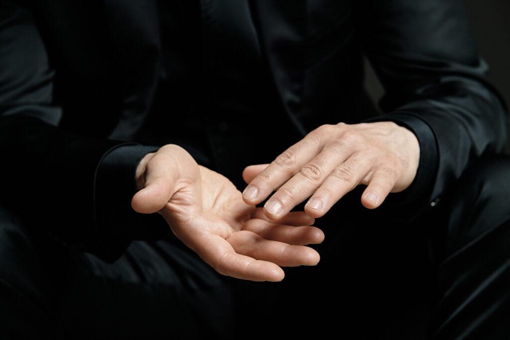 Schöne Pianistenhände